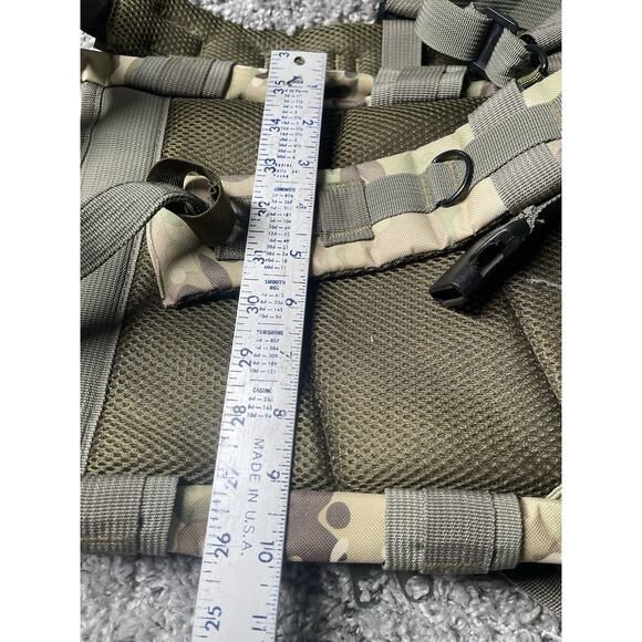 Expandable Tactical Backpack Day Bag Camouflage Green Military Hiking Bag - Picture 7 of 12